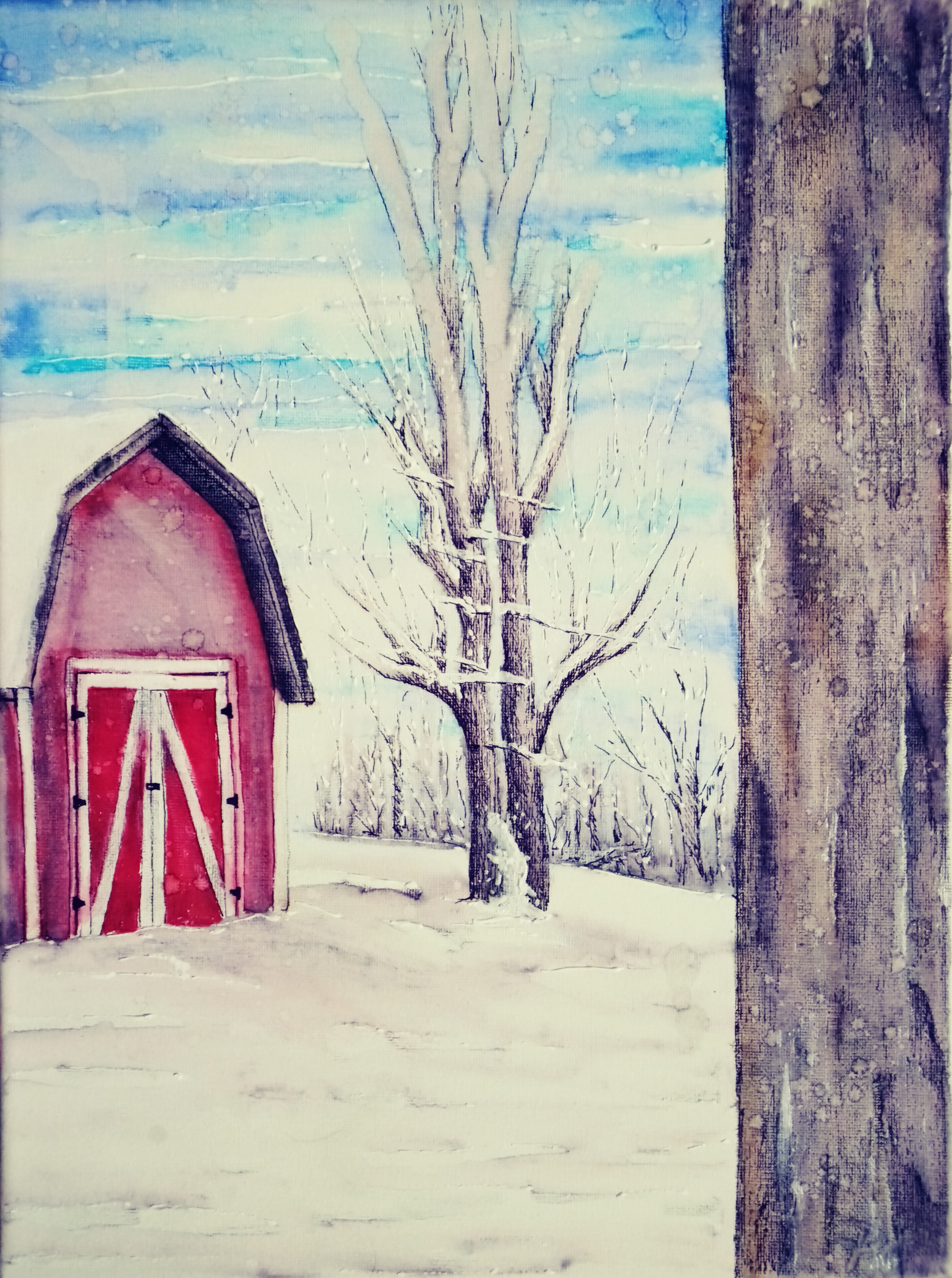 The red shed